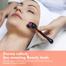 0.75mm derma roller for improving skin texture and reducing scars