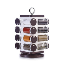 Ganesh multipurpose revolving spice rack with 16 dispensers, 100 ml each.