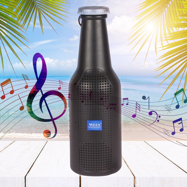 Bottle-shaped speaker