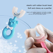 Baby Bear U-shaped Toothbrush Silicone Brush Head (1 Pc)