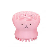 Facial massager with octopus design, made of silicone for effective skincare.