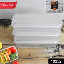 Plastic Square Lunch Box, Kitchen Containers Set