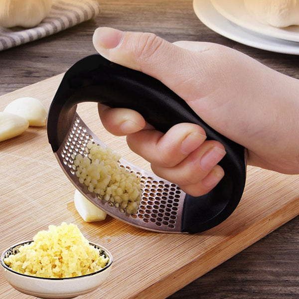 Garlic press tool