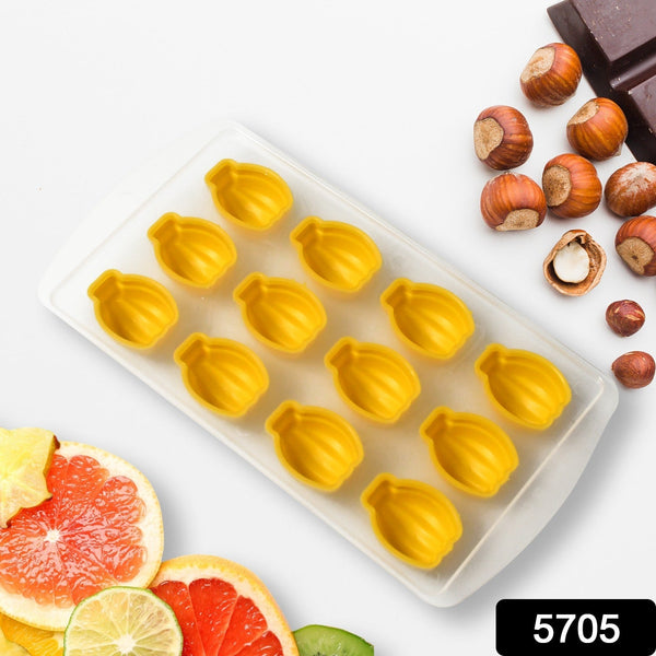 Silicone Mold Ice Cube Tray Creative Sweet Multi Type Ice Tray , Ice Cube Trays Multi Fruit Shape Ice Tray (1 Pc)