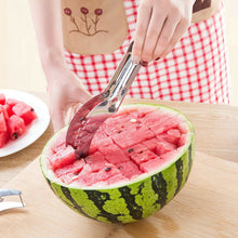 Melon slicer and cutter, stainless steel corer for fruits and vegetables